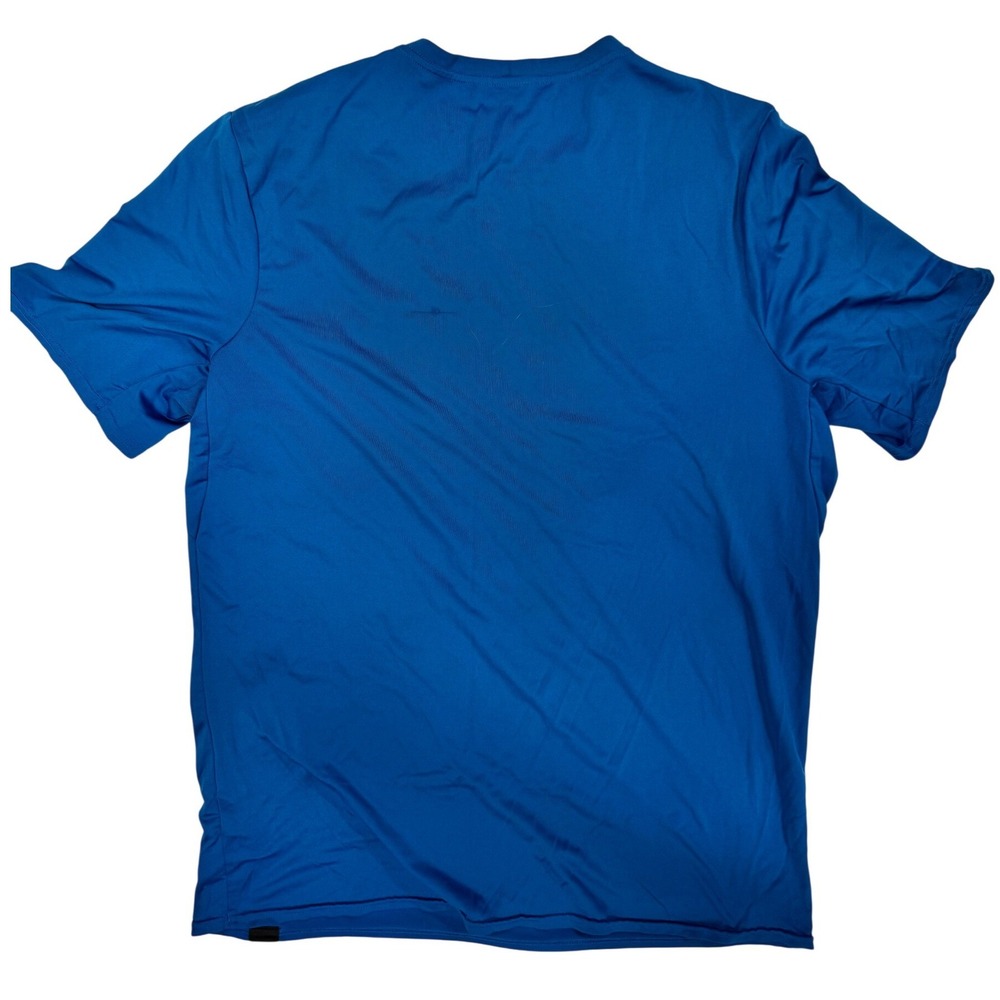 Patagonia Mens Capilene Daily Graphic T-Shirt Blue Fitz Roy Logo Size M - Picture 2 of 6